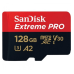 Sandisk Extreme Pro 128GB 200mbps MicroSDXC UHS-1 Memory Card With Adapter (SDSQXCD-128G-GN6MA)